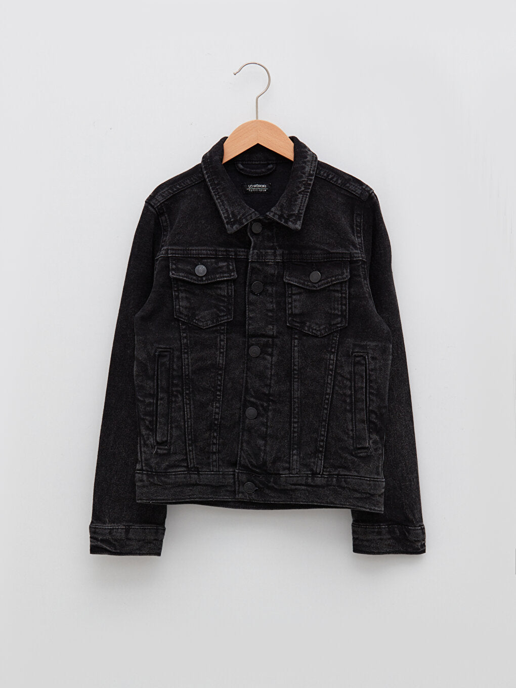 Shirt Collar Boy Jean Jacket