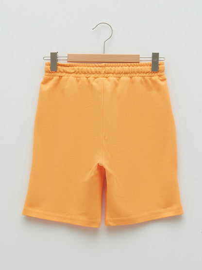 Basic Boys' Shorts with Elastic Waist