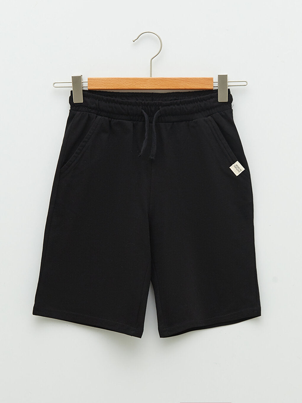 Basic Boys' Shorts with Elastic Waist