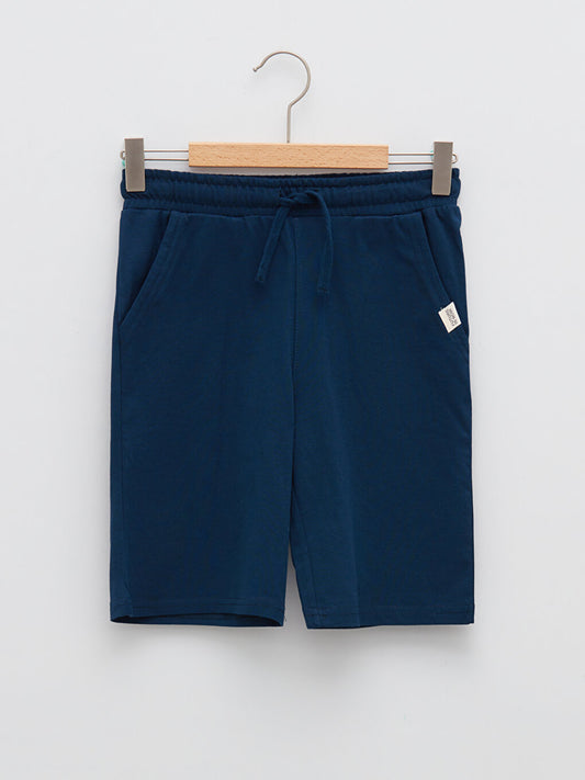 Basic Boys' Shorts with Elastic Waist