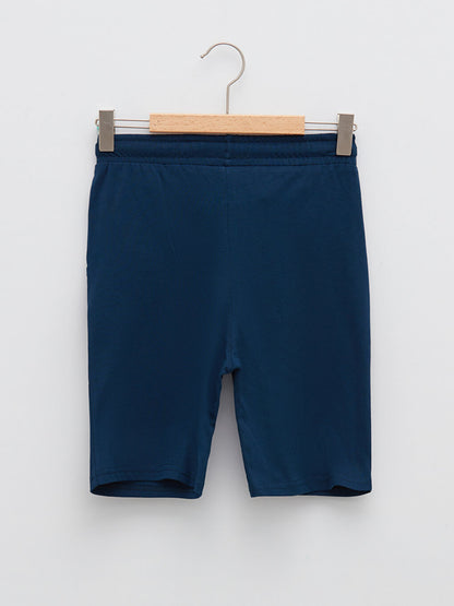 Basic Boys' Shorts with Elastic Waist