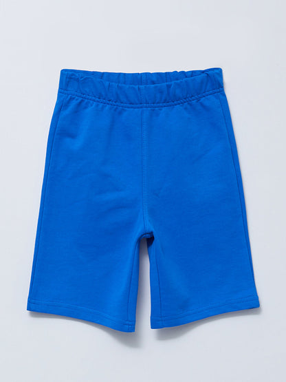 Basic Boys' Shorts with Elastic Waist