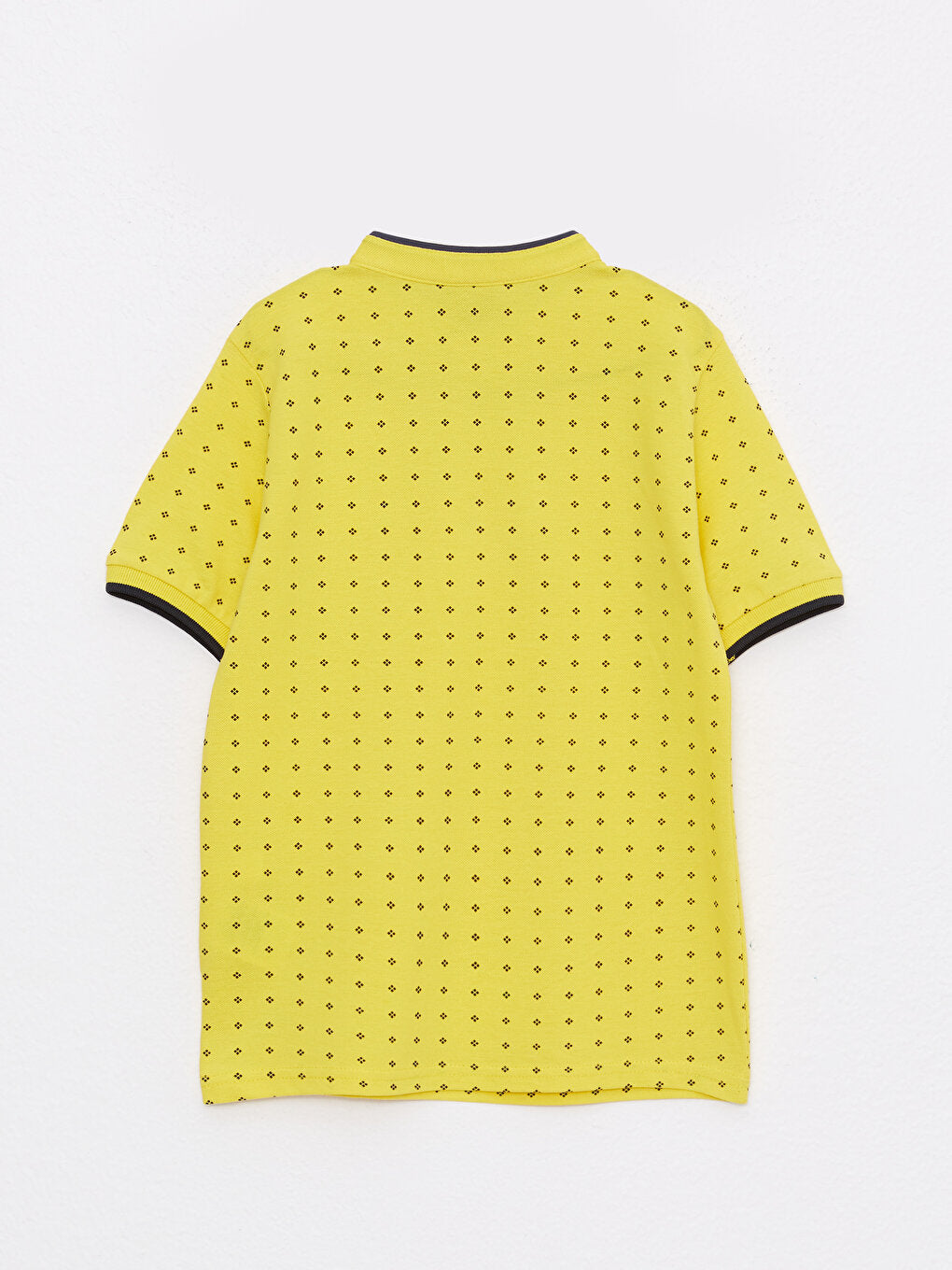 Judge Collar Printed Short Sleeve Cotton Boys' T-Shirt