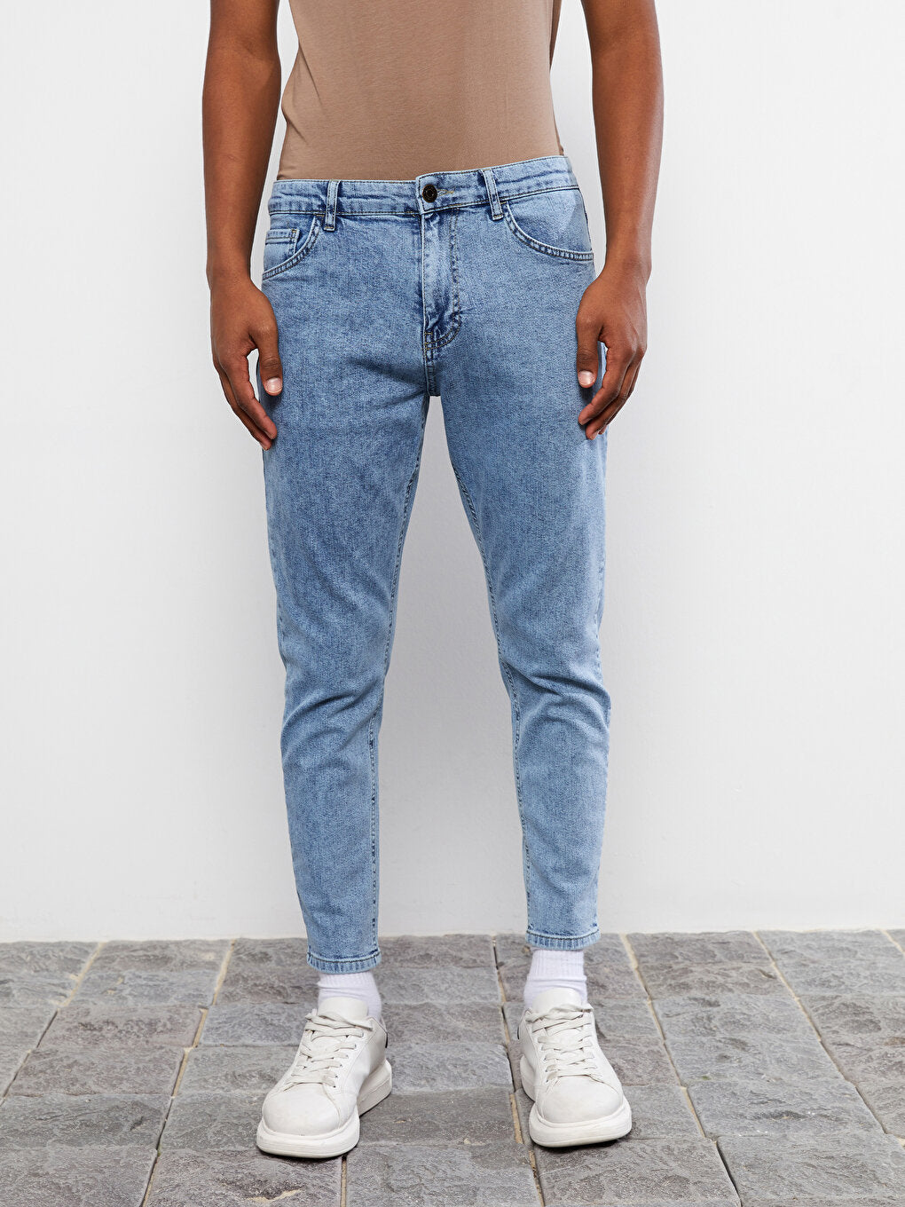 730 Carrot Pattern Men's Jean Trousers