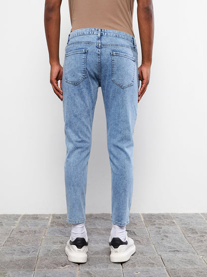 730 Carrot Pattern Men's Jean Trousers