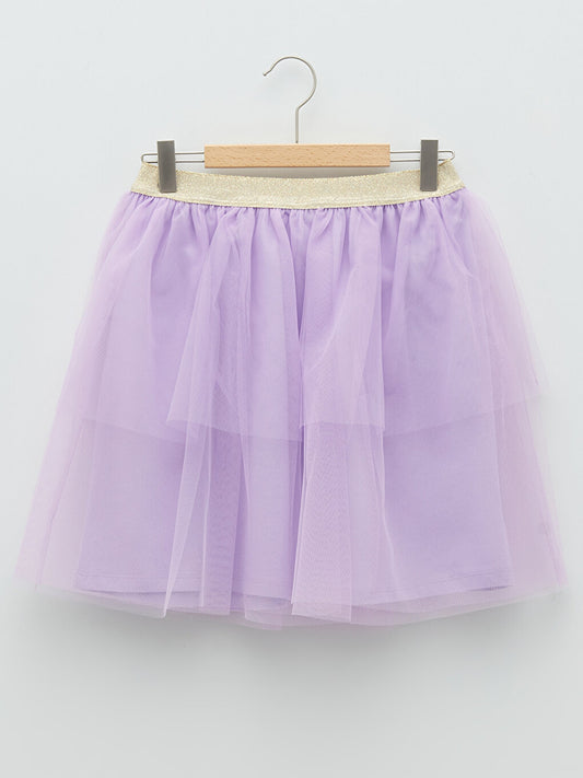 Girls' Tutu Skirt with Elastic Waist