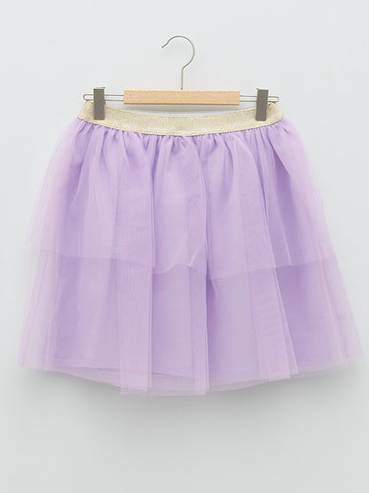 Girls' Tutu Skirt with Elastic Waist