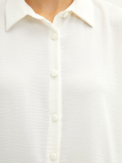 Front Button Closure Women's Shirt