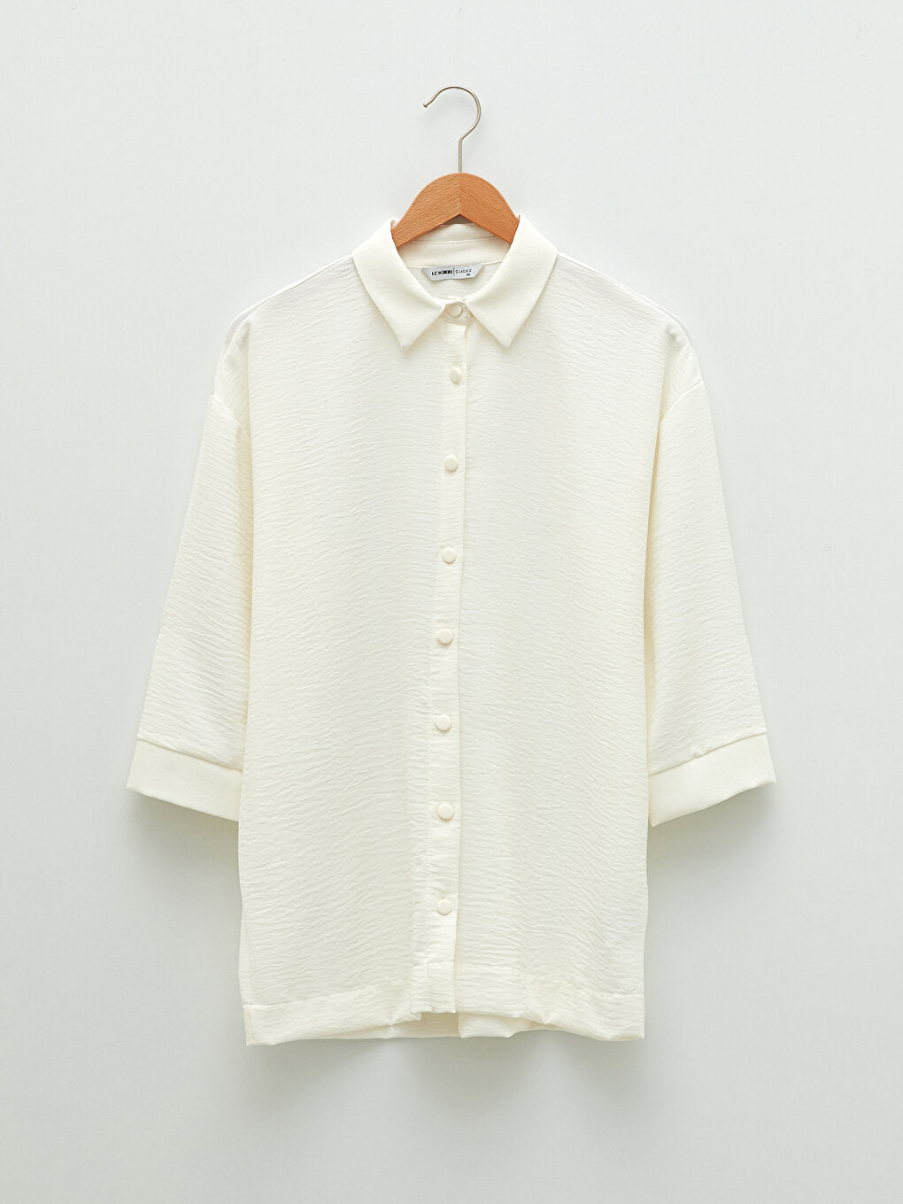 Front Button Closure Women's Shirt