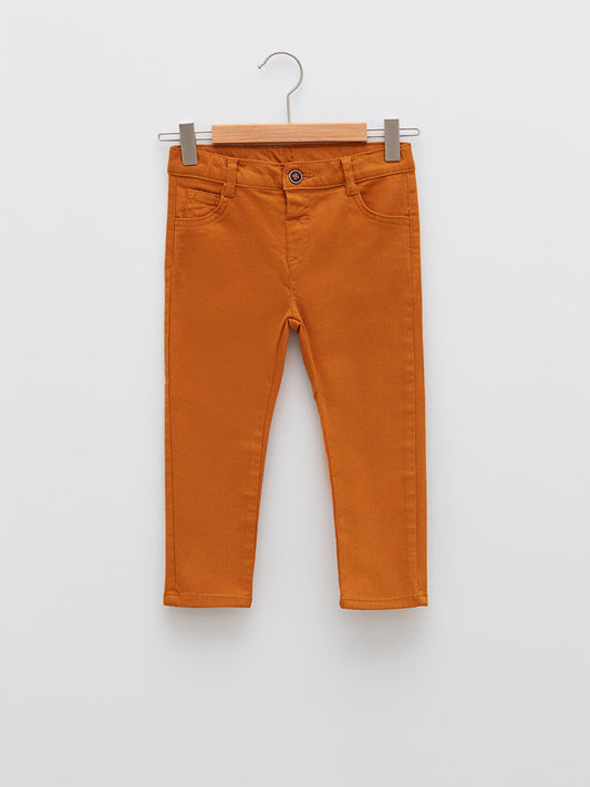 Skinny Fit Basic Gabardine Baby Boy Trousers