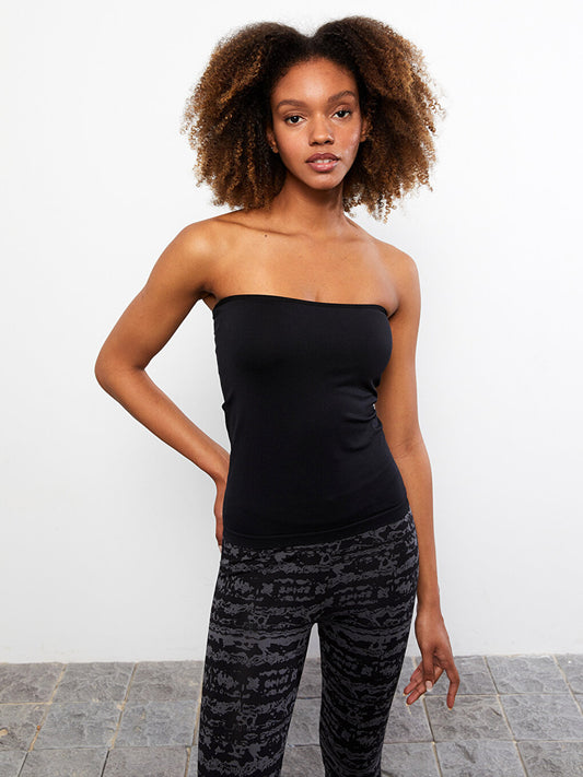 Women's Strapless Plain Athlete