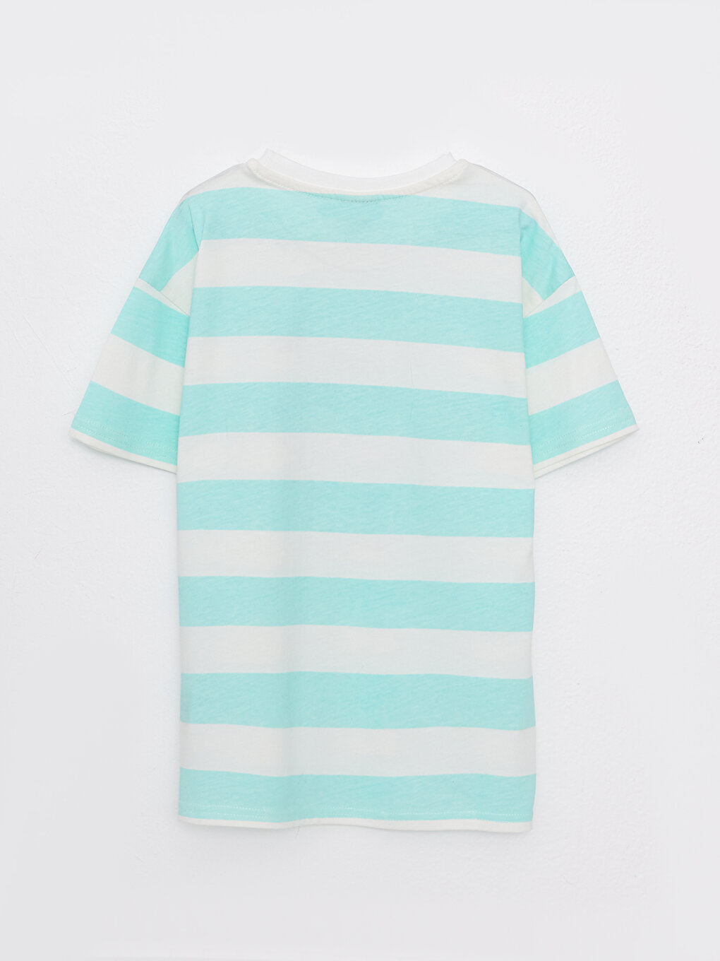 Crew Neck Printed Short Sleeve Cotton Boys' T-Shirt