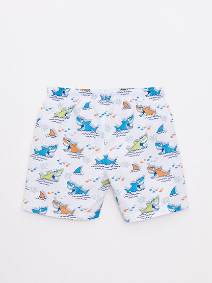 Printed Quick Drying Boys' Swim Shorts