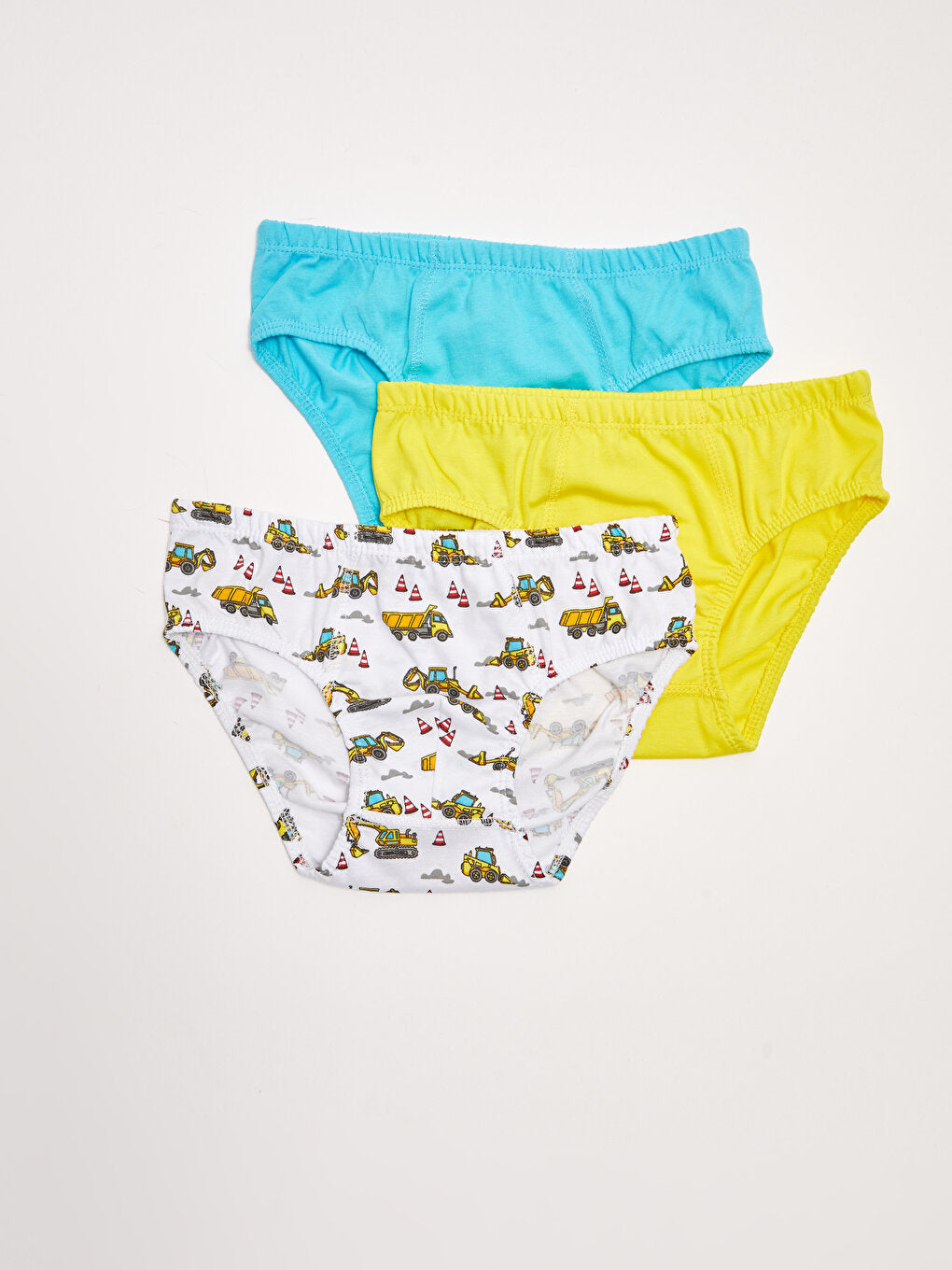 Cotton Boys' Panties 3-Piece