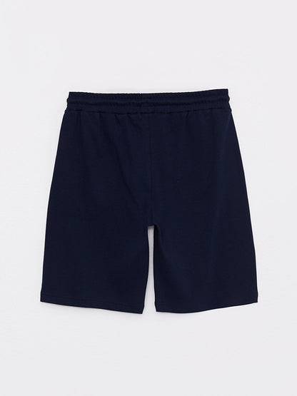 Standard Pattern Knitted Men's Shorts