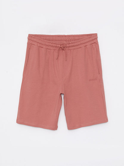 Standard Pattern Knitted Men's Shorts