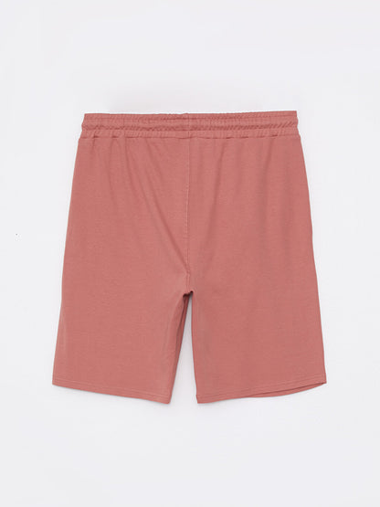 Standard Pattern Knitted Men's Shorts