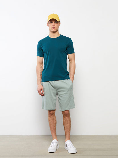 Standard Pattern Knitted Men's Shorts