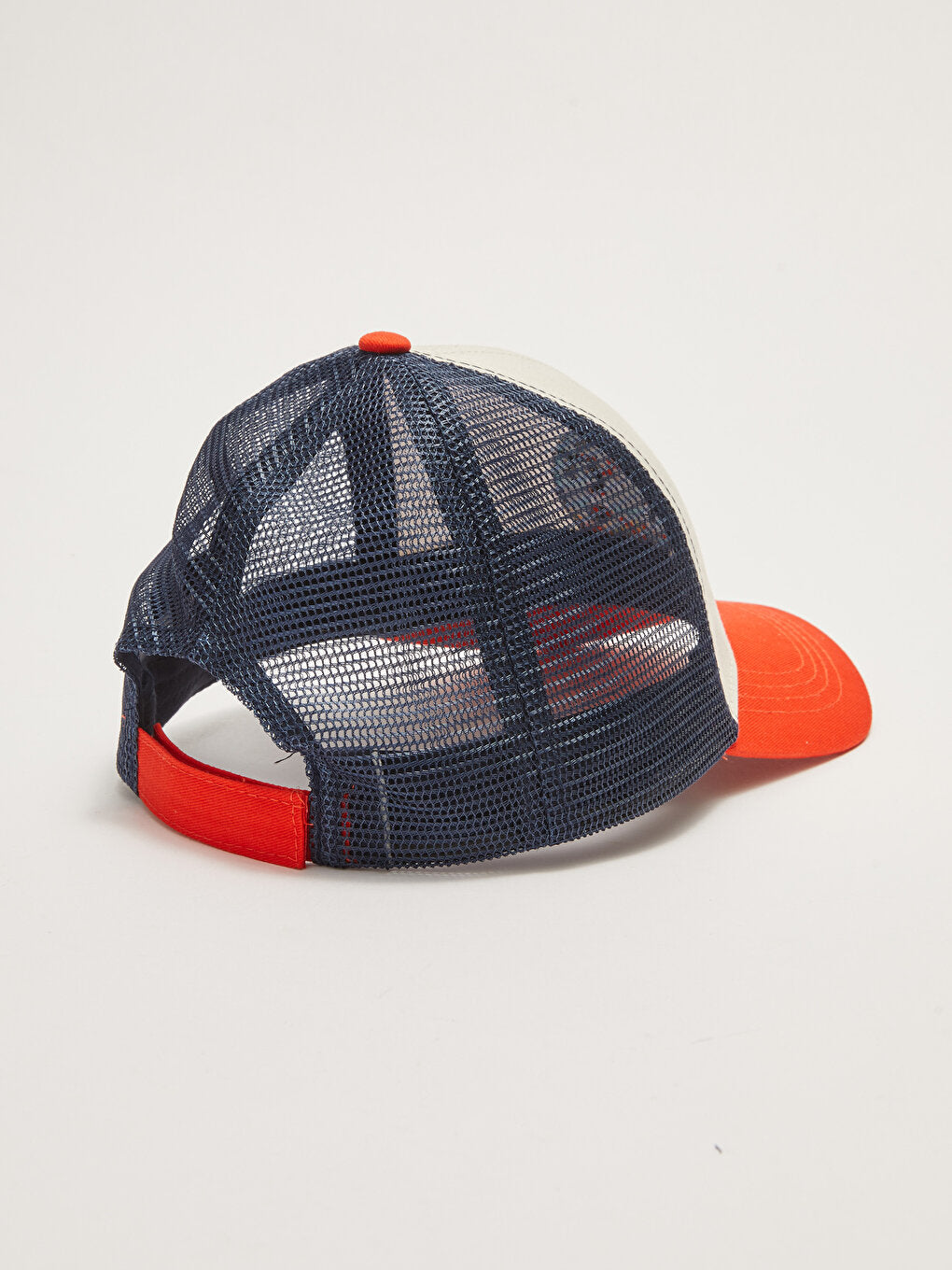 Embroidered Mesh Detailed Boy's Cap Hat