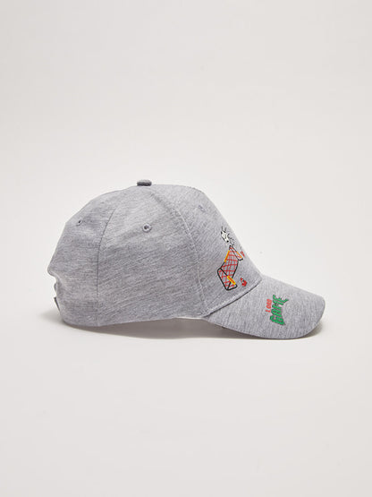 Dinosaur Printed Boy's Cap Hat