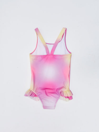 LOL Surprise OMG Licensed Girl's Swimsuit Made of Flexible Fabric