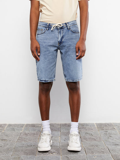 Standard Fit Men's Jean Shorts