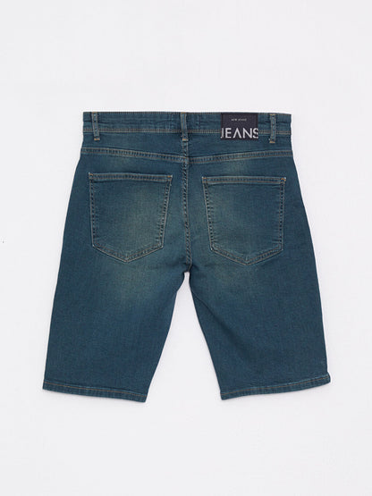 Standard Fit Men's Jean Shorts