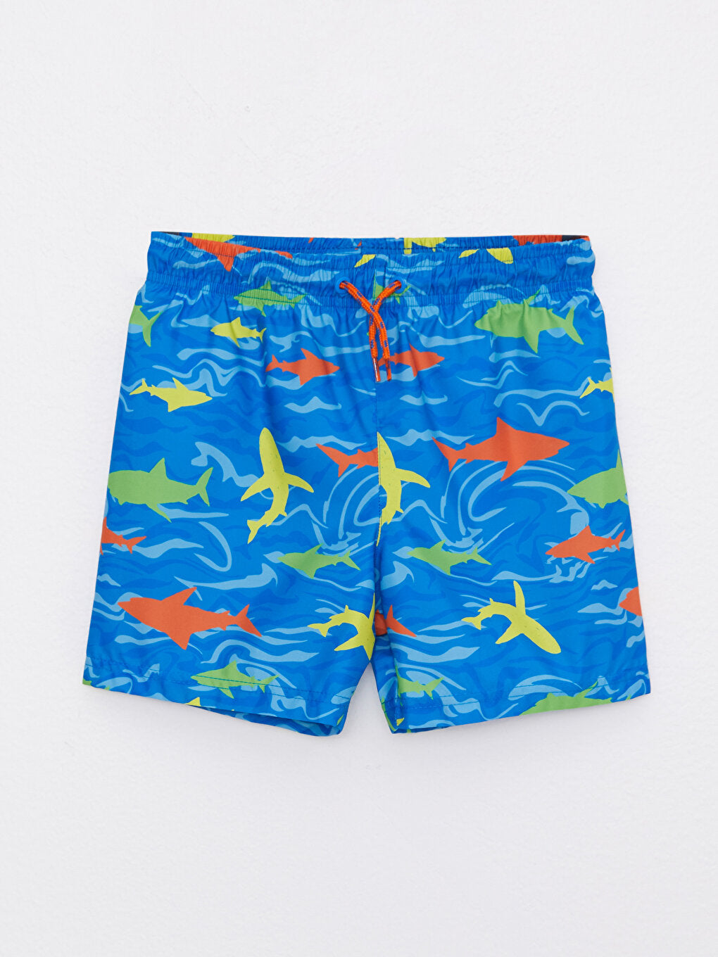 Printed Quick Drying Boys' Swim Shorts