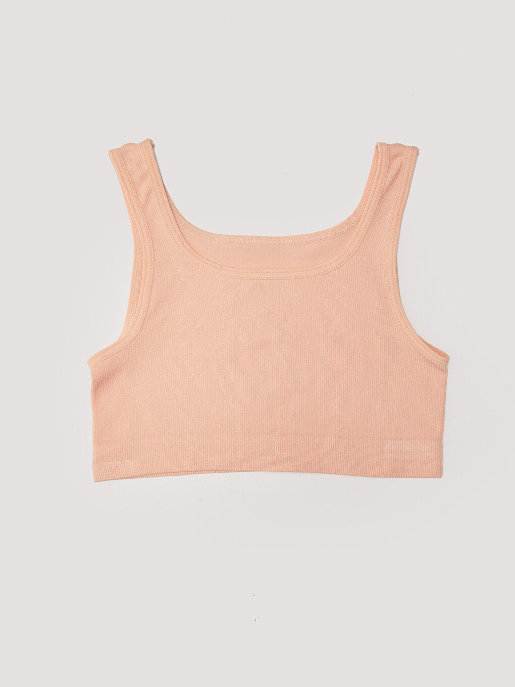 Crew Neck Basic Girl's Bustier