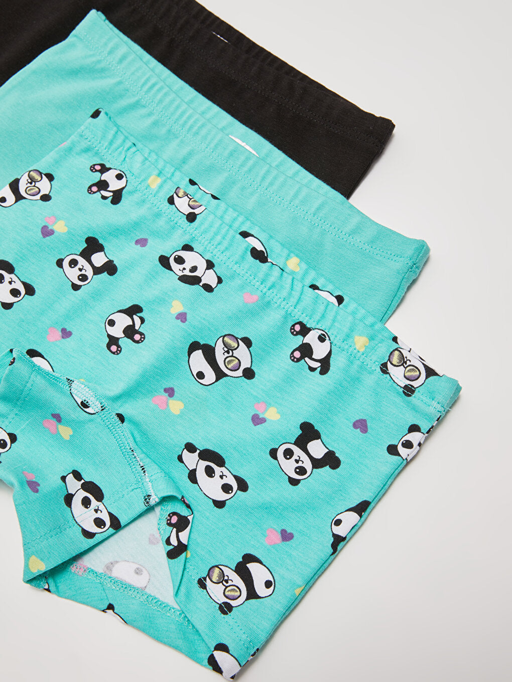 Printed Cotton Girl's Boxer Set of 3