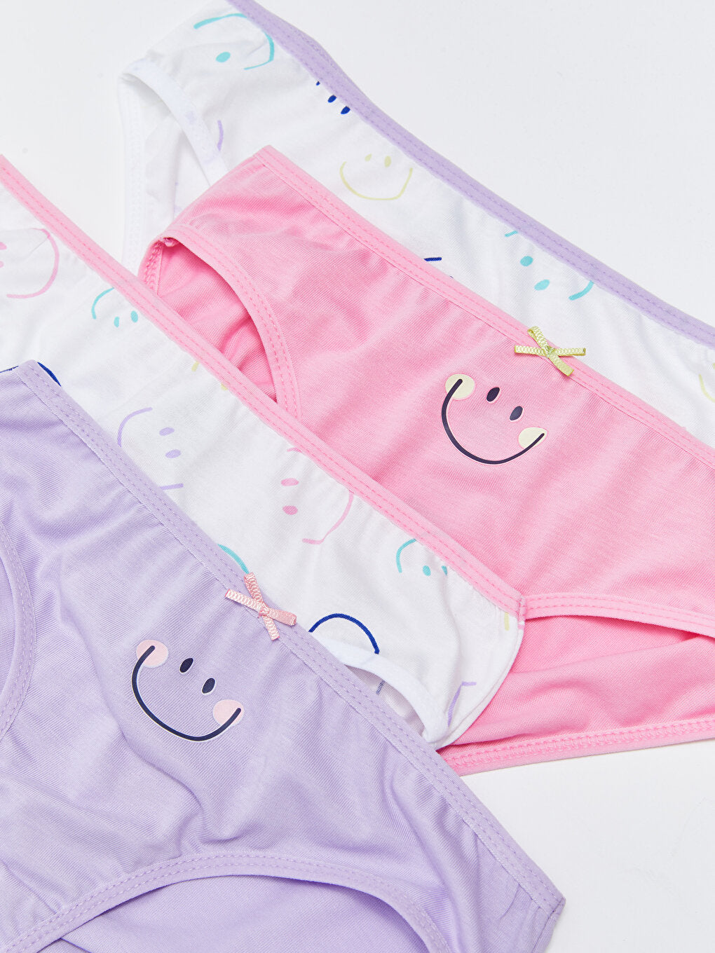 Printed Cotton Girl's Panties 4-pack