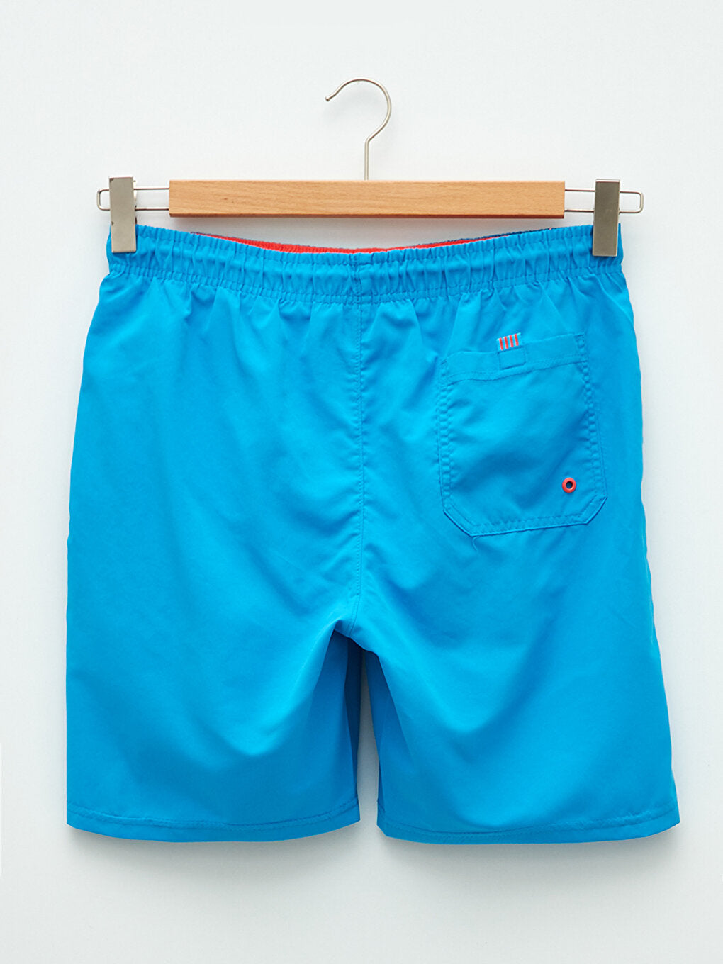 Knee-Length Basic Men's Swim Shorts