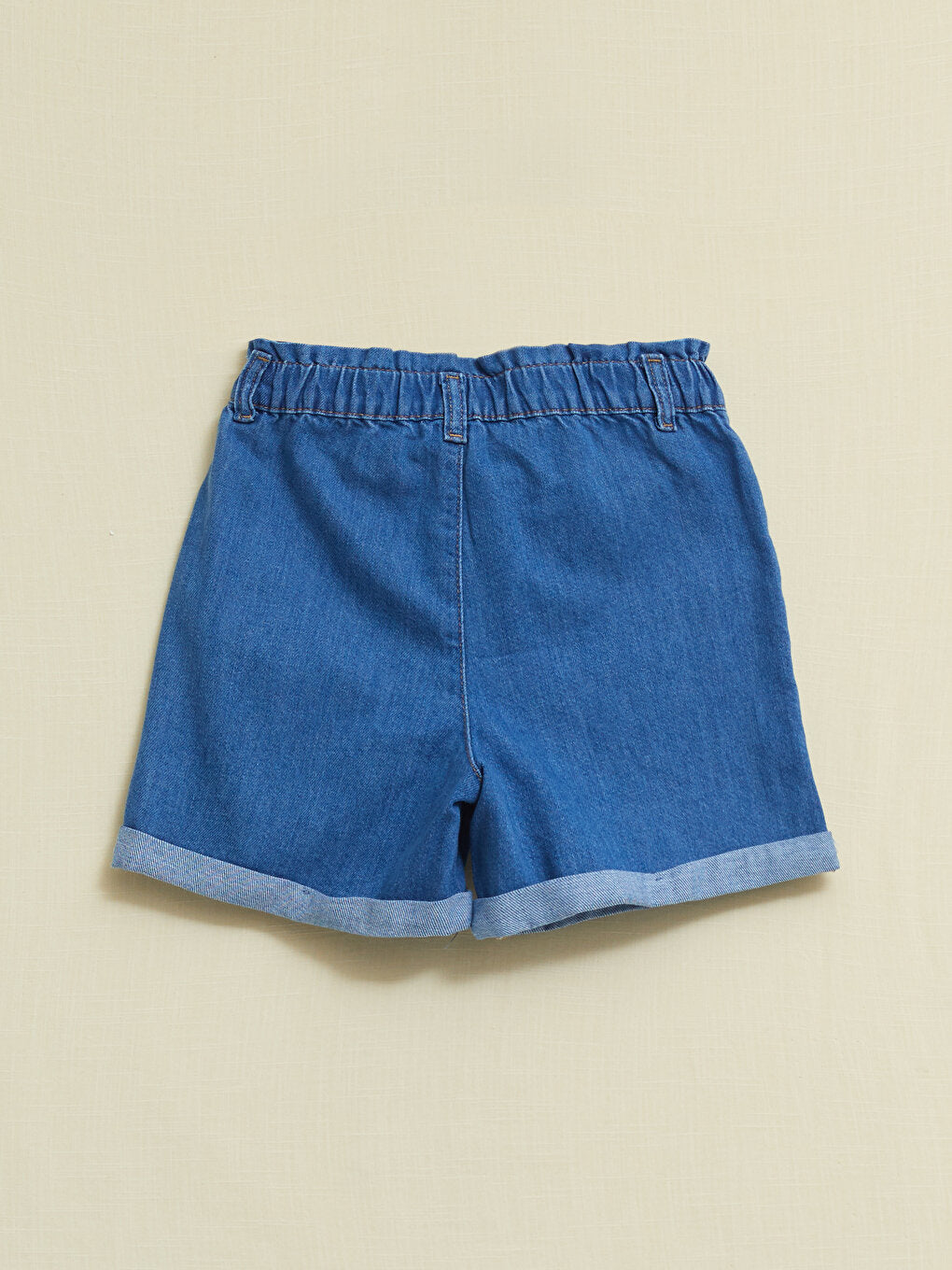 Girls' Jean Shorts with Elastic Waist