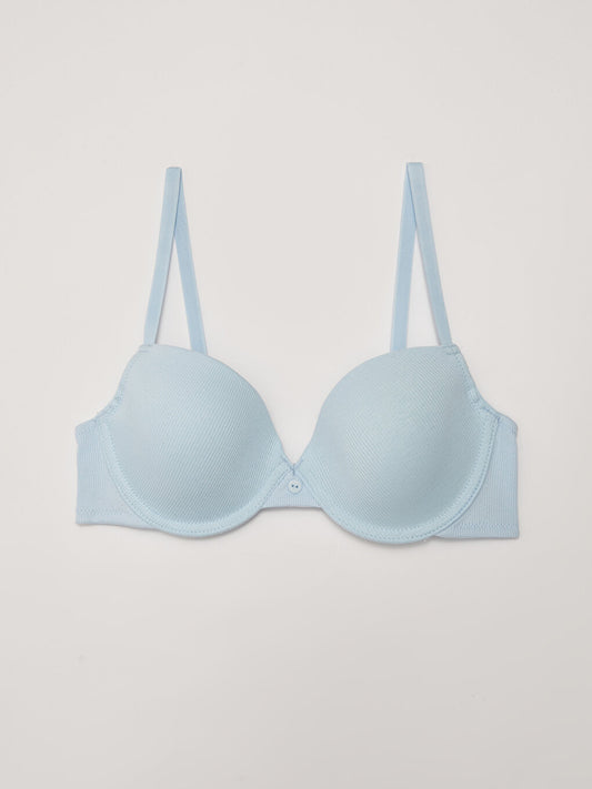 Underwire Unpadded Plain T-Shirt Bra