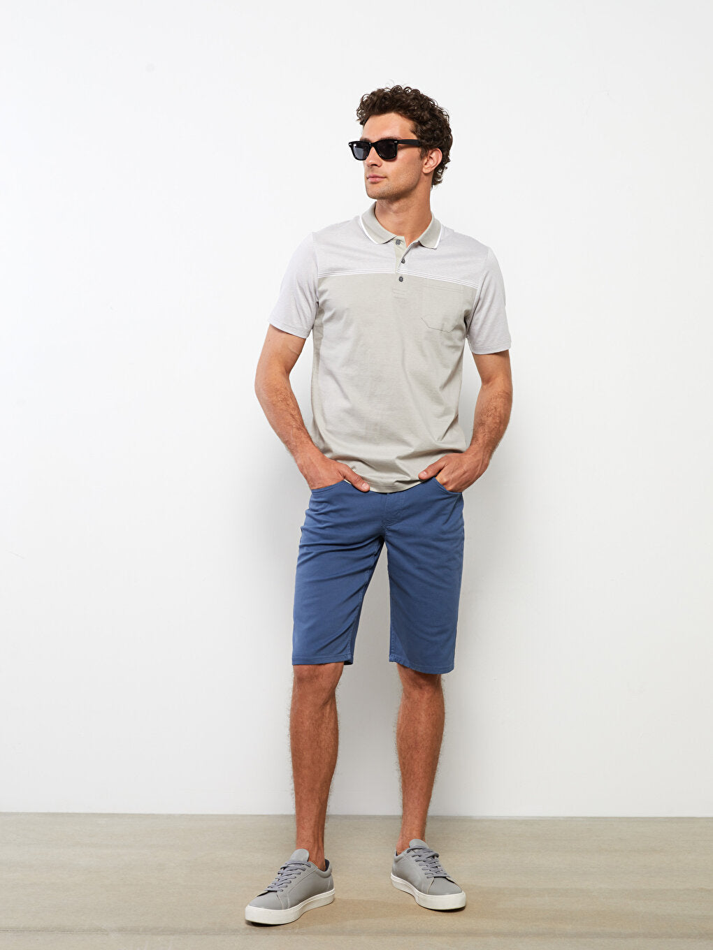 Standard Mold Gabardine Men's Shorts