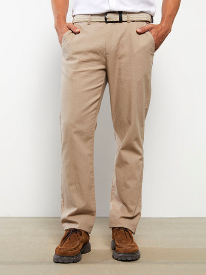 Wide Fit Men's Chino Trousers