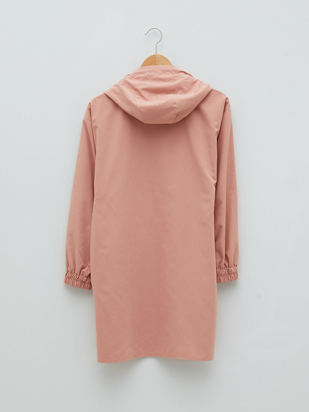 Hooded Plain Long Sleeve Women's Tunic