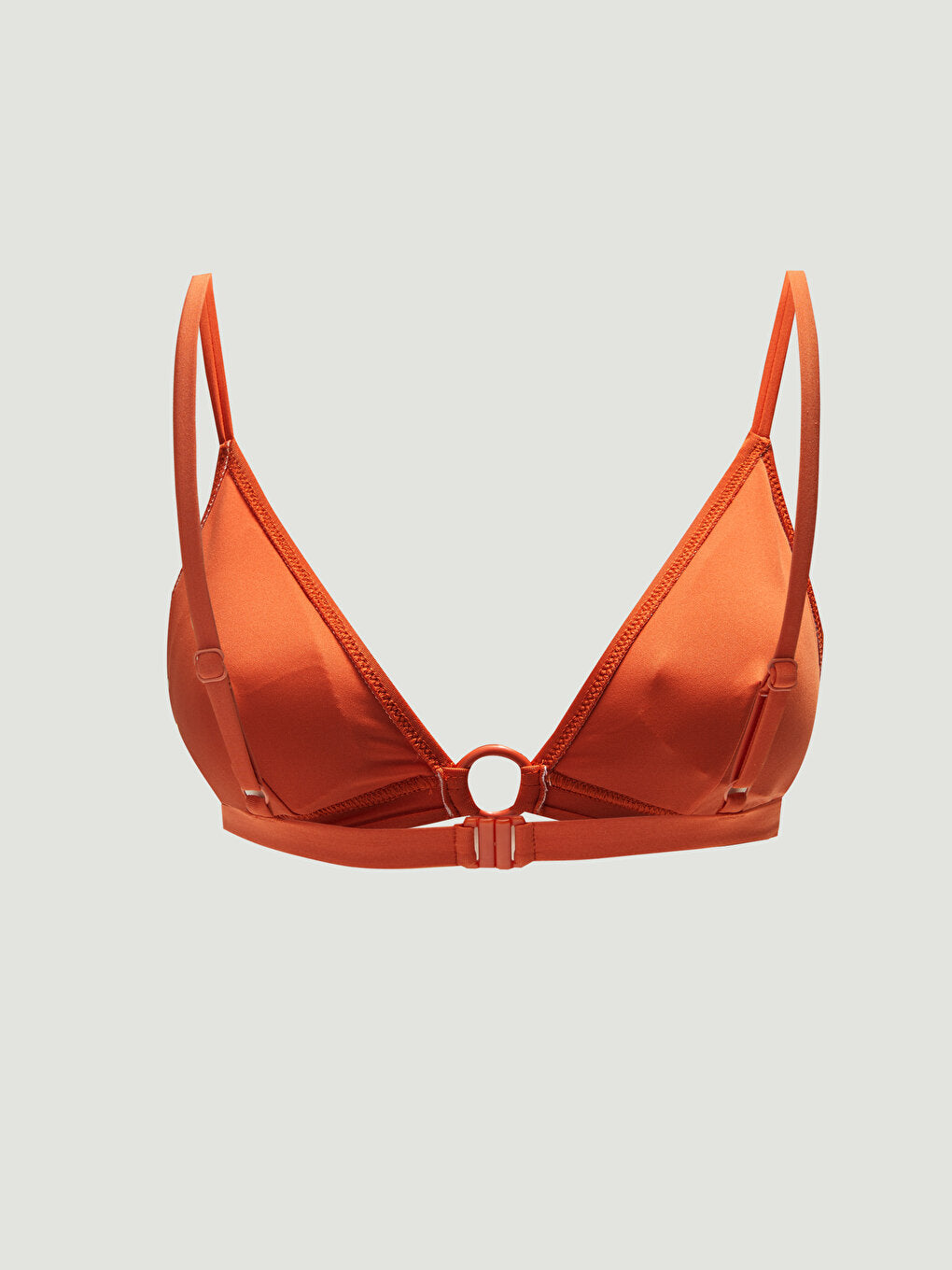 Plain Adjustable Strap Bikini Top