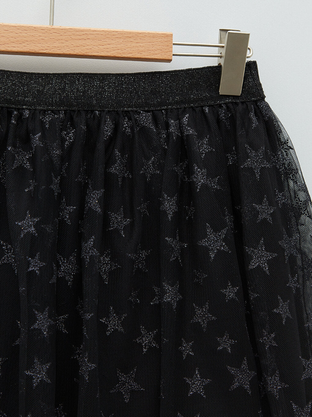 Printed Girl's Skirt with Elastic Waist