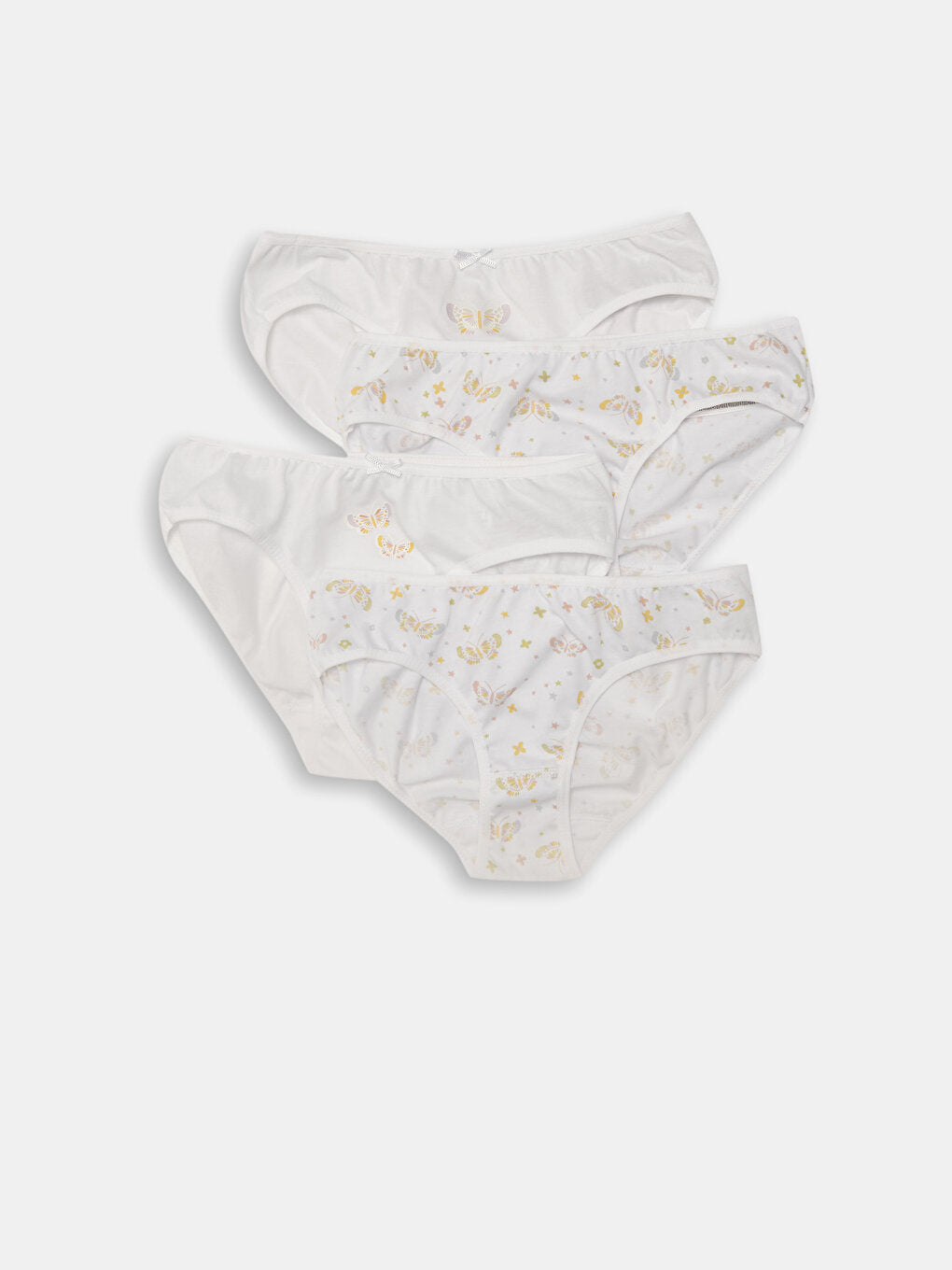 Printed Cotton Girl's Panties 4-pack