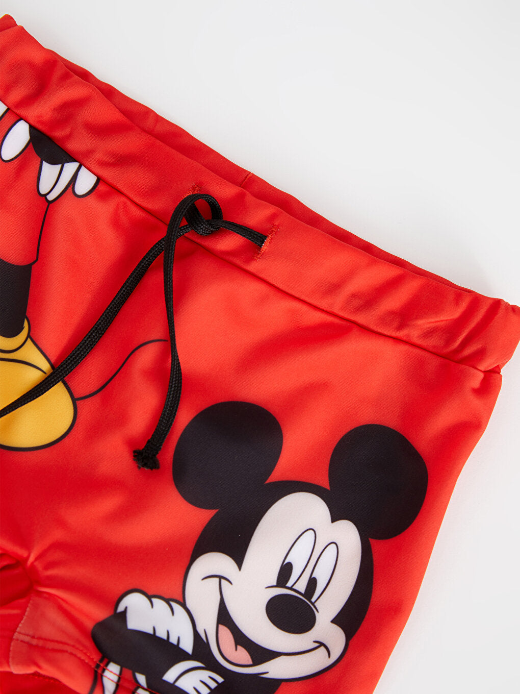 Elastic Waist Mickey Mouse Printed Baby Boy Swim Shorts