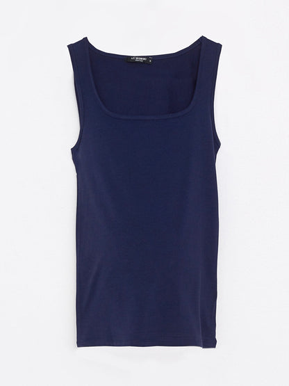 Maternity U Neck Plain Tank Top