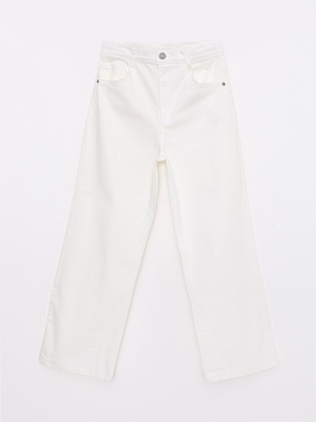 Basic Gabardine Girl's Trousers