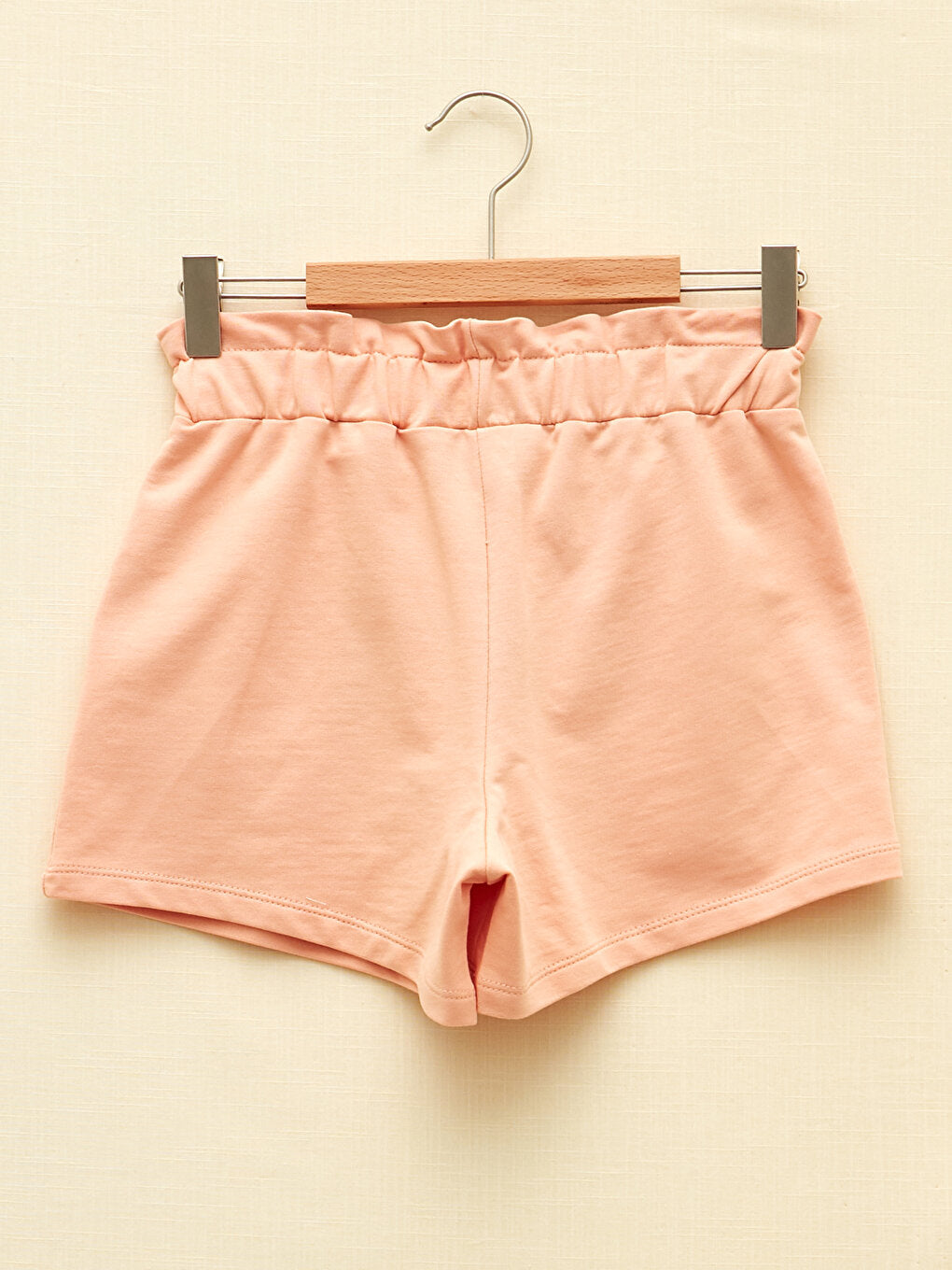 Basic Girls' Shorts with Elastic Waist