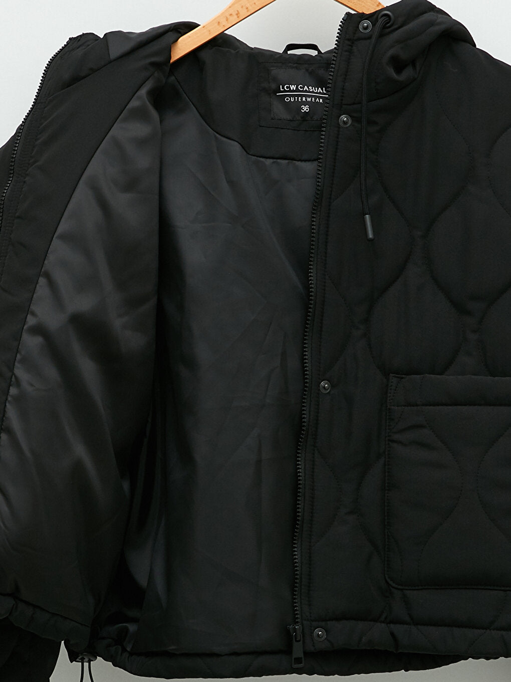 Hooded Quilted Women's Puffer Coat