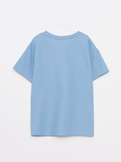 Crew Neck Basic Short Sleeve Boy's T-Shirt