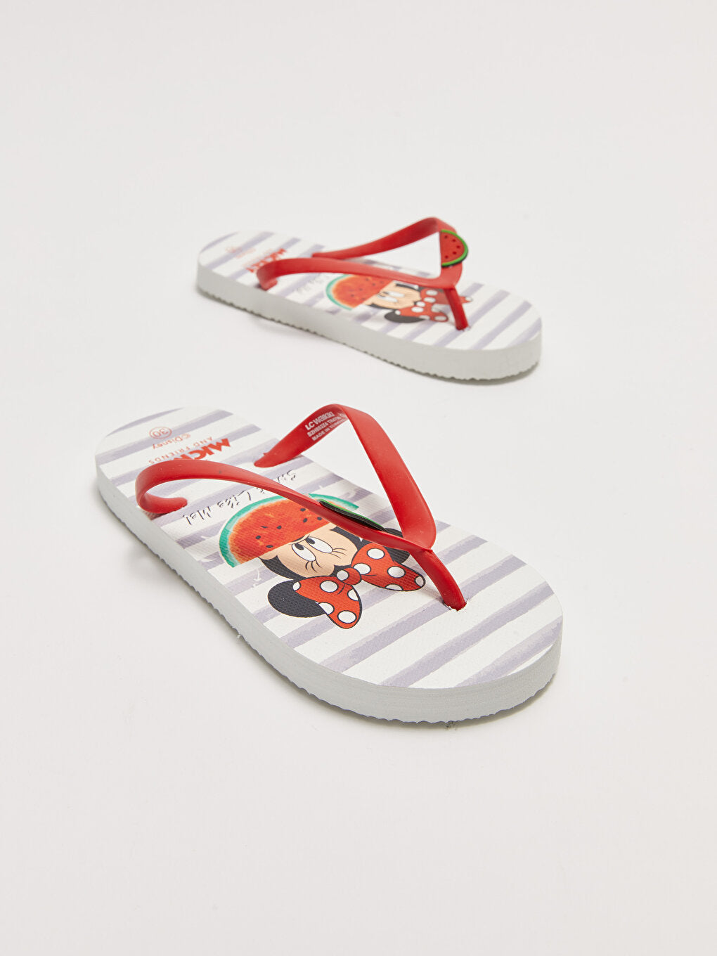 Minnie Mouse Licensed Flip Flops Girls' Beach Slippers