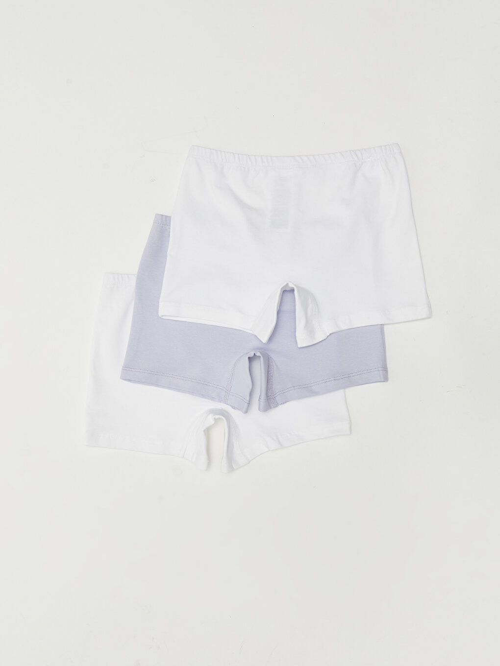 Basic Cotton Girl's Boxer 3-pack