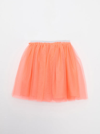 Girls' Tutu Skirt with Elastic Waist