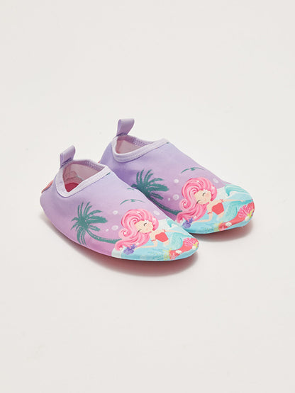 Printed Girl's Sea Shoes